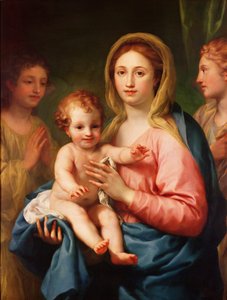 Madonna y el Niño con dos ángeles, 1770-73